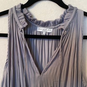 Current Air Cara Sleeveless Mini Dress - Grey Small Like New V-Neck